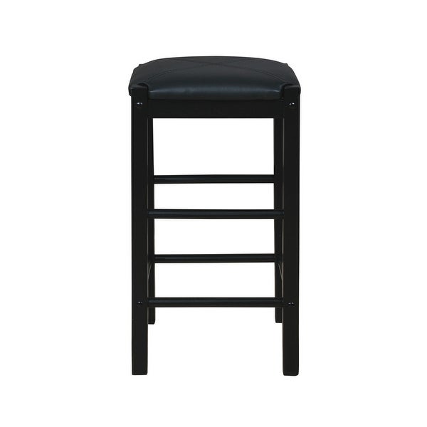 Speakeasy Backless 25-inch Counter Stools (Set of 2)