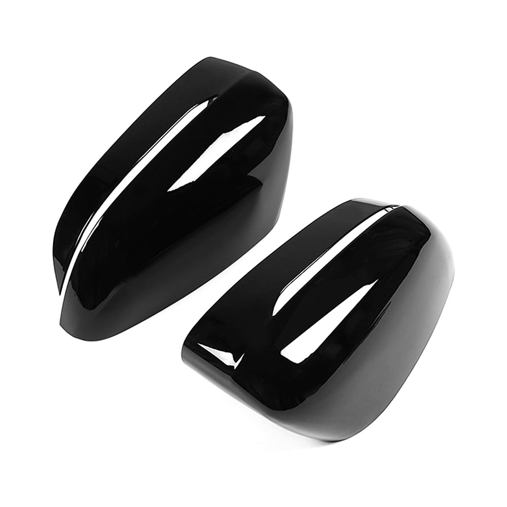 Ikon Motorsports Compatible with 19-22 BMW G20 3 Series Side Mirror Cover Replacement 2PC - Gloss Black