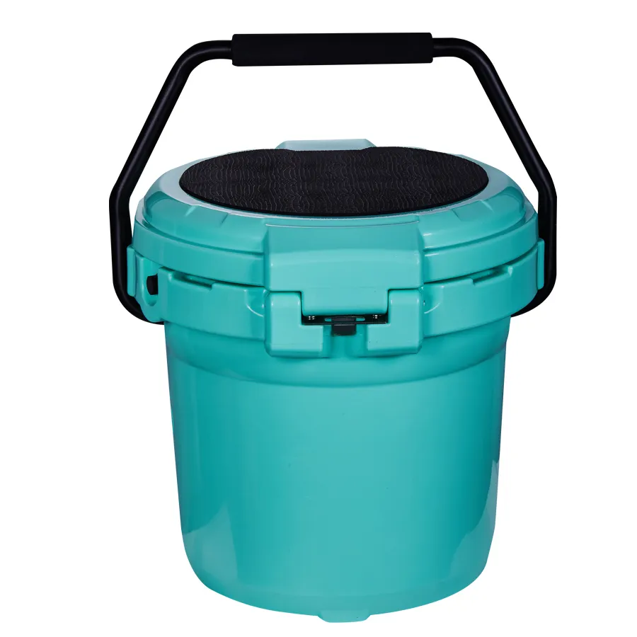 Rouser Outdoor Portable  2.5G Gallon 10L Plastic Wine Ice Bucket Cooler Box Camping   Hiking Cooling Box