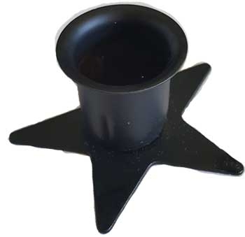 AzureGreen CHSTH Pentagram taper candle holder