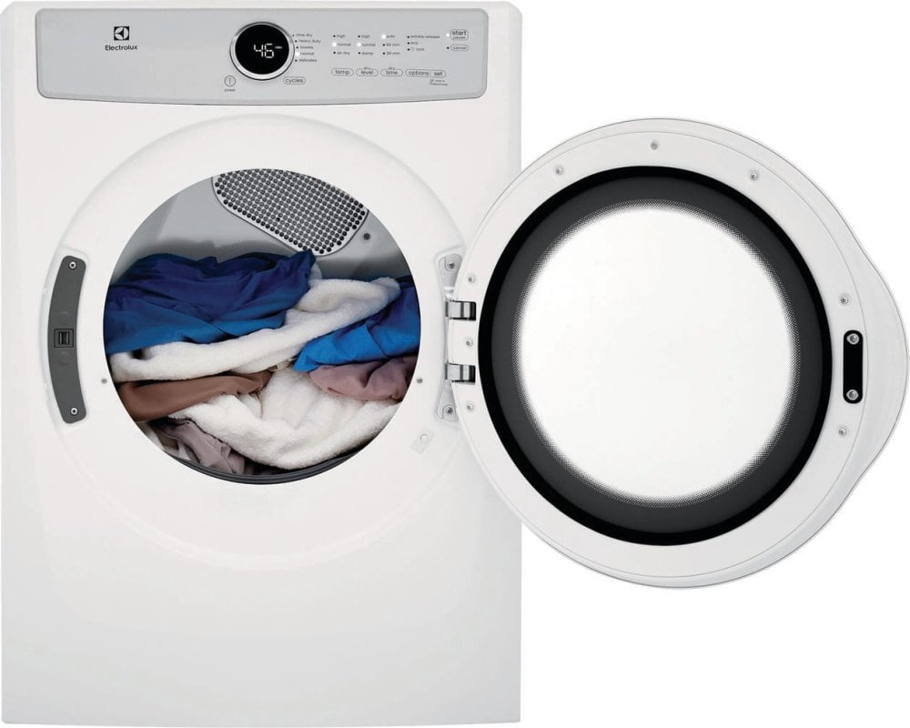 Electrolux EFDE317TIW Front Load Electric Dryer With 5 Cycles - 8.0 Cu. Ft.