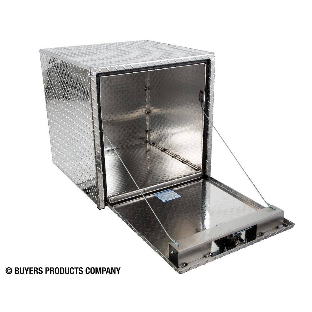 Buyers Products Company 24 in. x 24 in. x 30 in. Diamond Plate Tread Aluminum Underbody Truck Tool Box 1735133