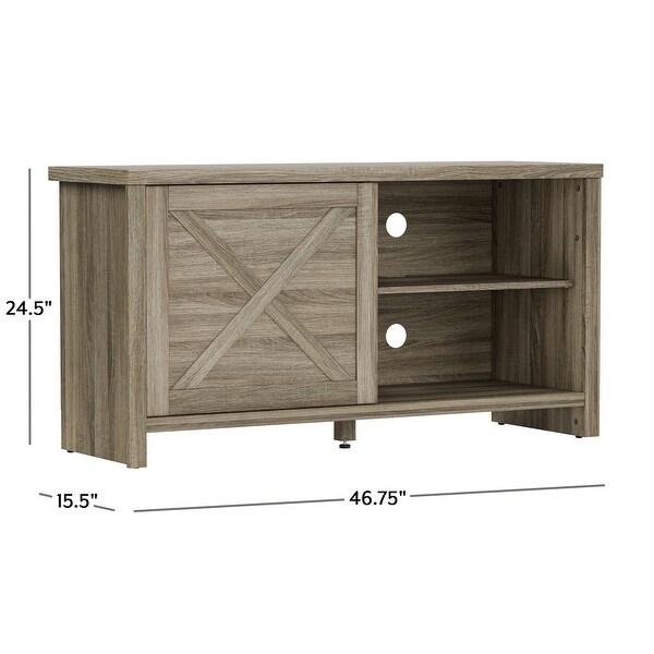 Living Essentials by Hillsdale Columbus Wood Entertainment Console