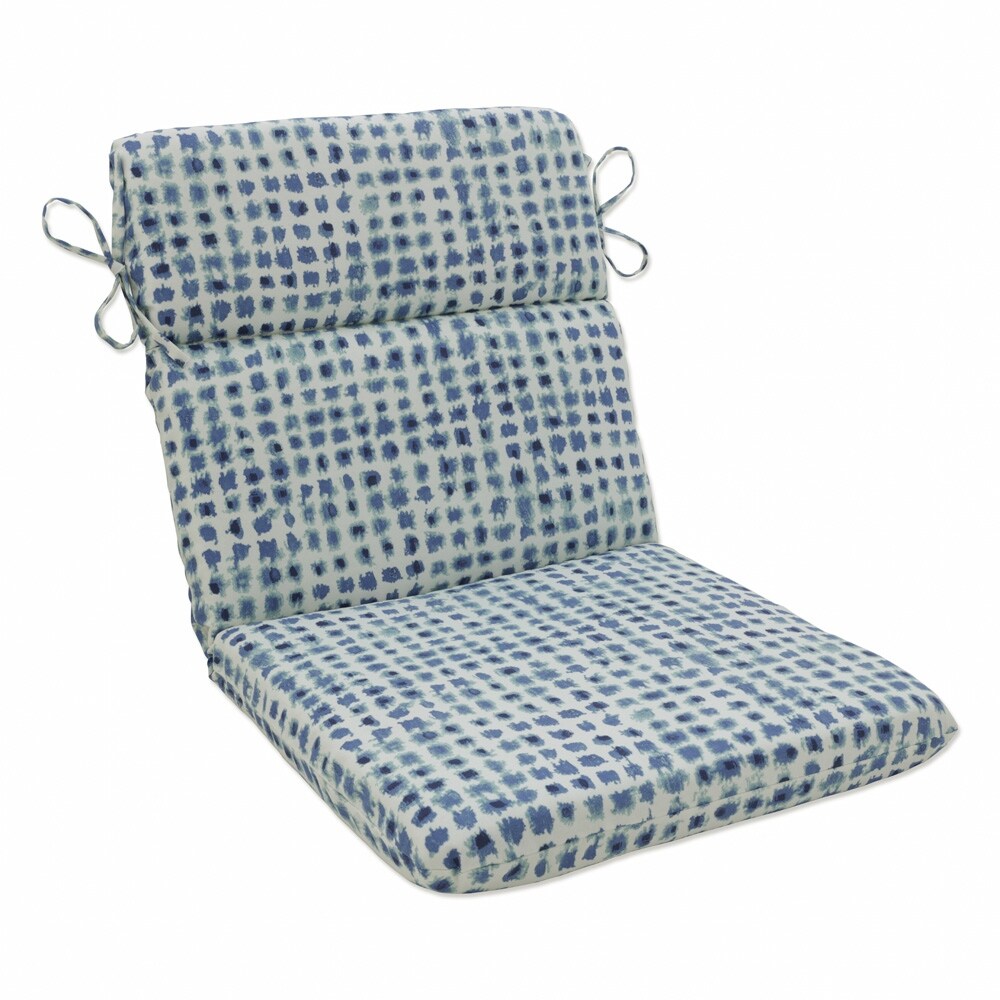 Pillow Perfect Outdoor  Indoor Alauda Porcelain Chair Cushion 40.5 X 21 X 3