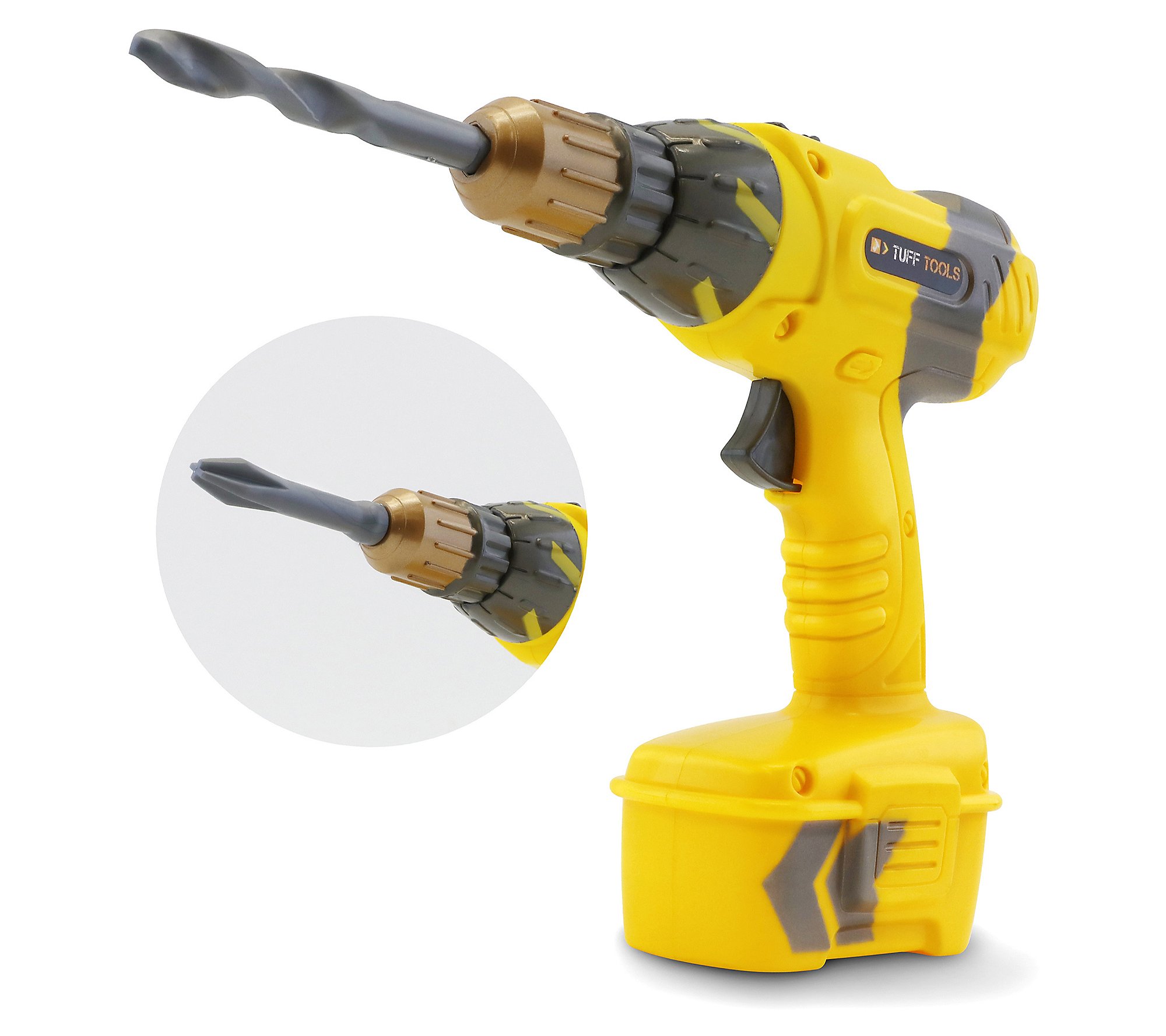 Lanard Tuff Tools Pretend Play Toy Power Drill