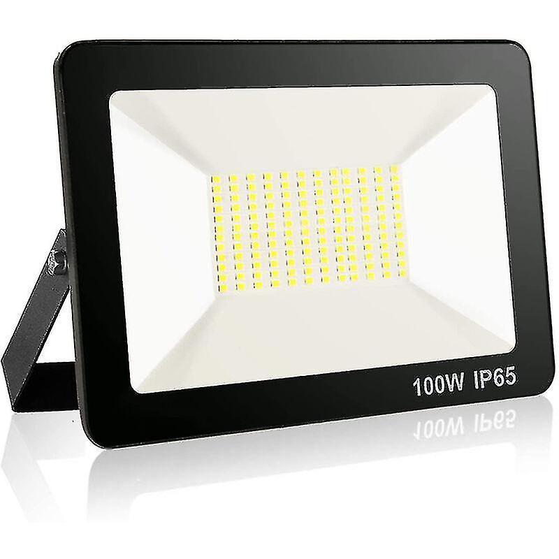 2023-100w Outdoor Led Flood Light 10000lm Ip65 Waterproof  Outdoor Led Spotlight Cold