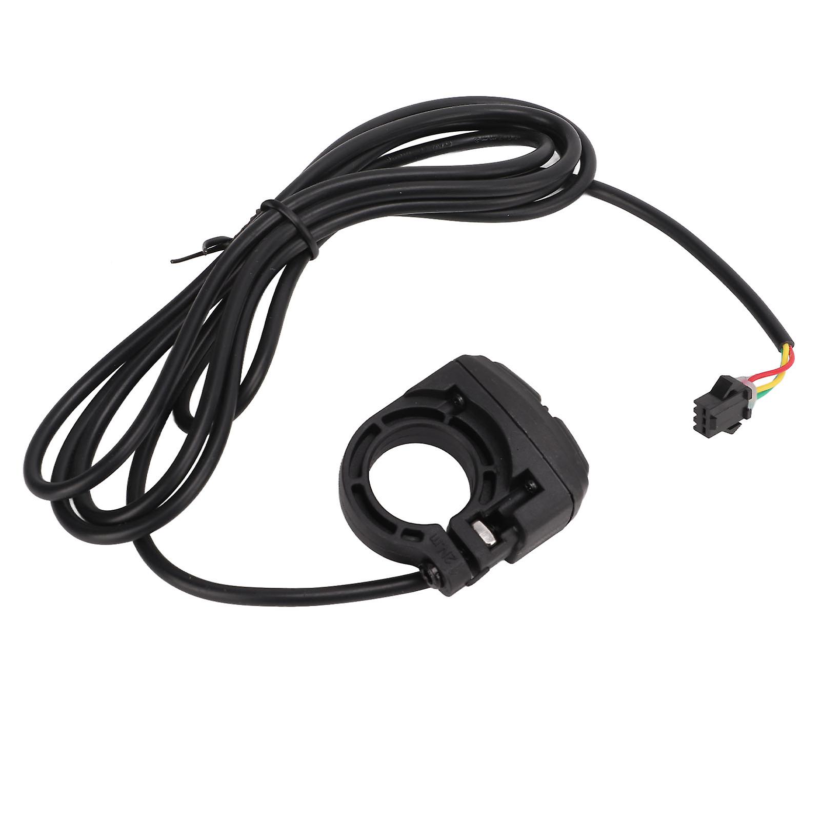 Lamp Horn Switch 2 In 1 Wear Resistant Scooter Switch With Light Adapter Cable For Electric Bike Motorcycle Scooter