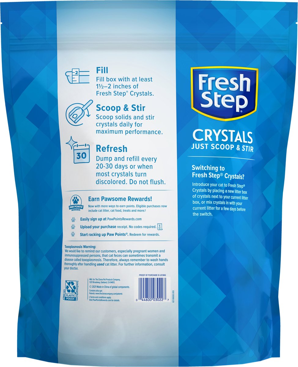 Fresh Step Fresh Scented Non-Clumping Crystal Cat Litter