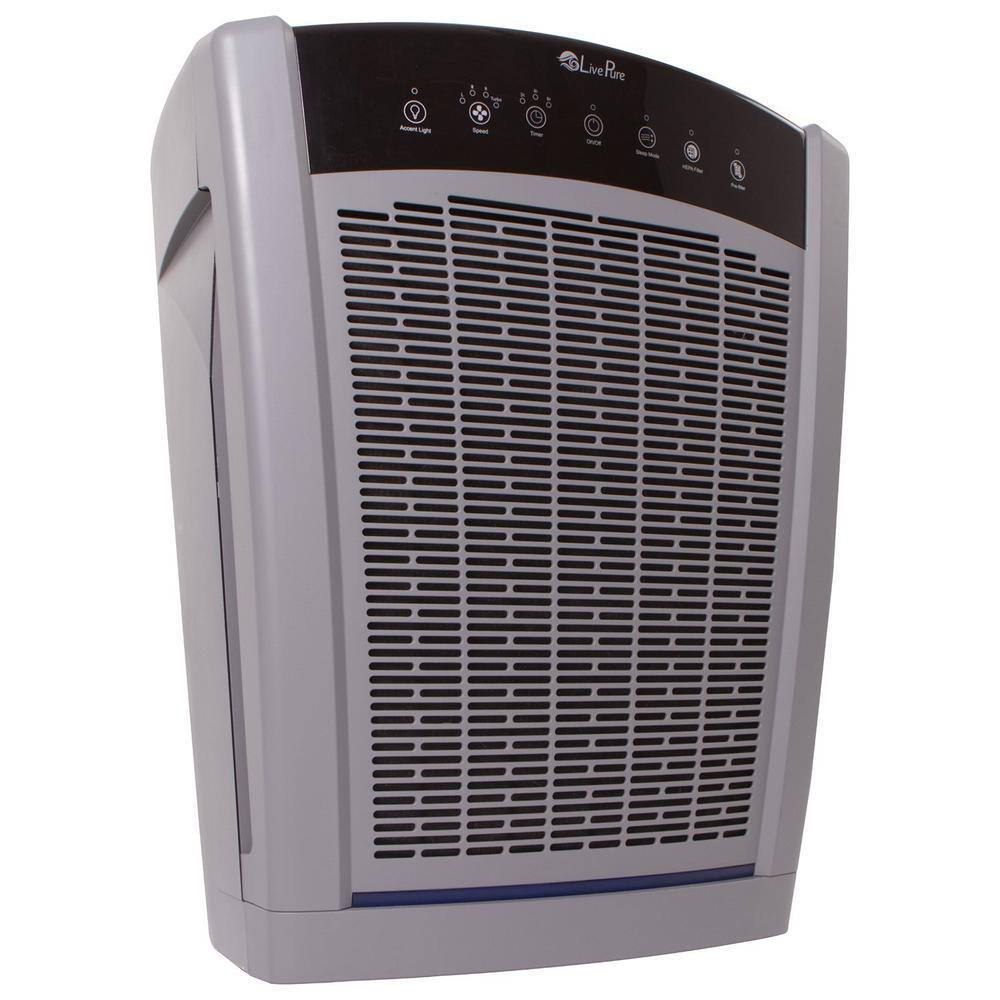 LivePure Bali Multi-Room True HEPA Console Air Purifier LP550TH-G