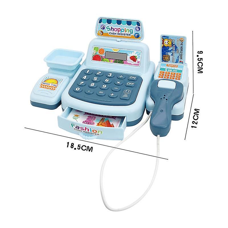 Children's simulation supermarket cash register set simulation scanning card cash register play hous