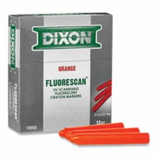 Dixon Ticonderoga 464 13003 Orange Fluorescent Cra...