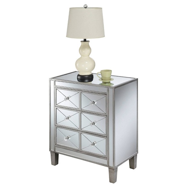 Gold Coast Bettyb Mirrored End Table Breighton Home