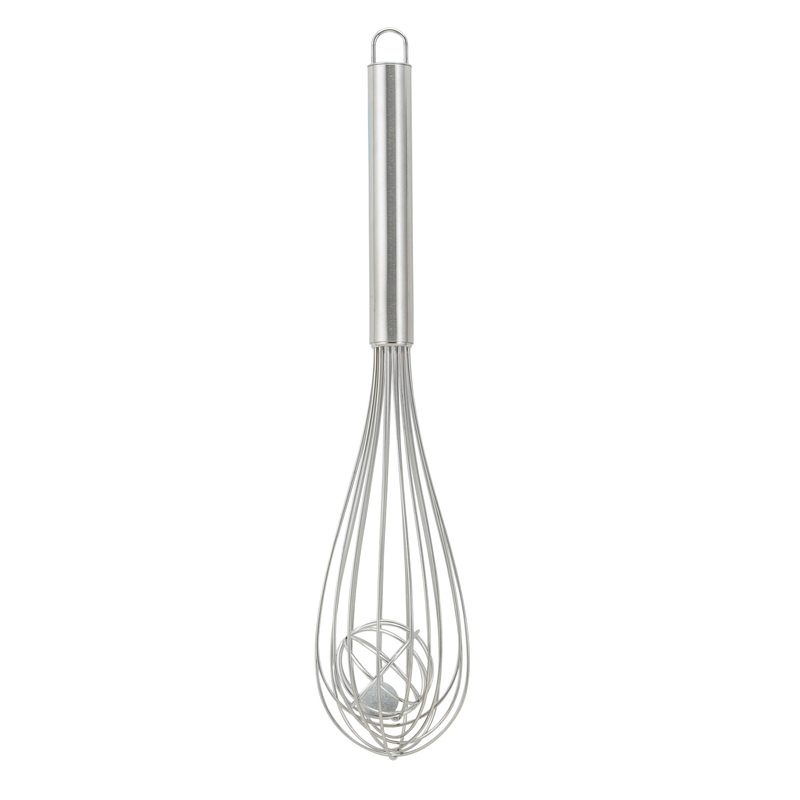 Mrs. Andersons Baking Silver Stainless Steel Balloon Wisk w/Center Ball