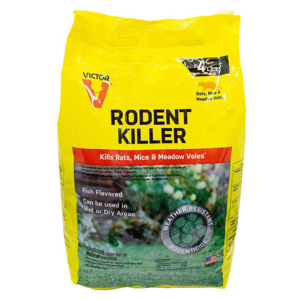 Victor Easy-to-Use Rodent Pest Killer - 4 lbs. M925