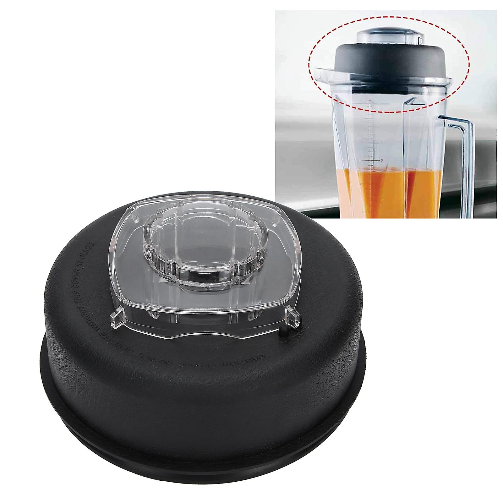 Juicer Blender Upper Lid With Plug Replacement Accessory Parts Fit For Vitamix 64oz