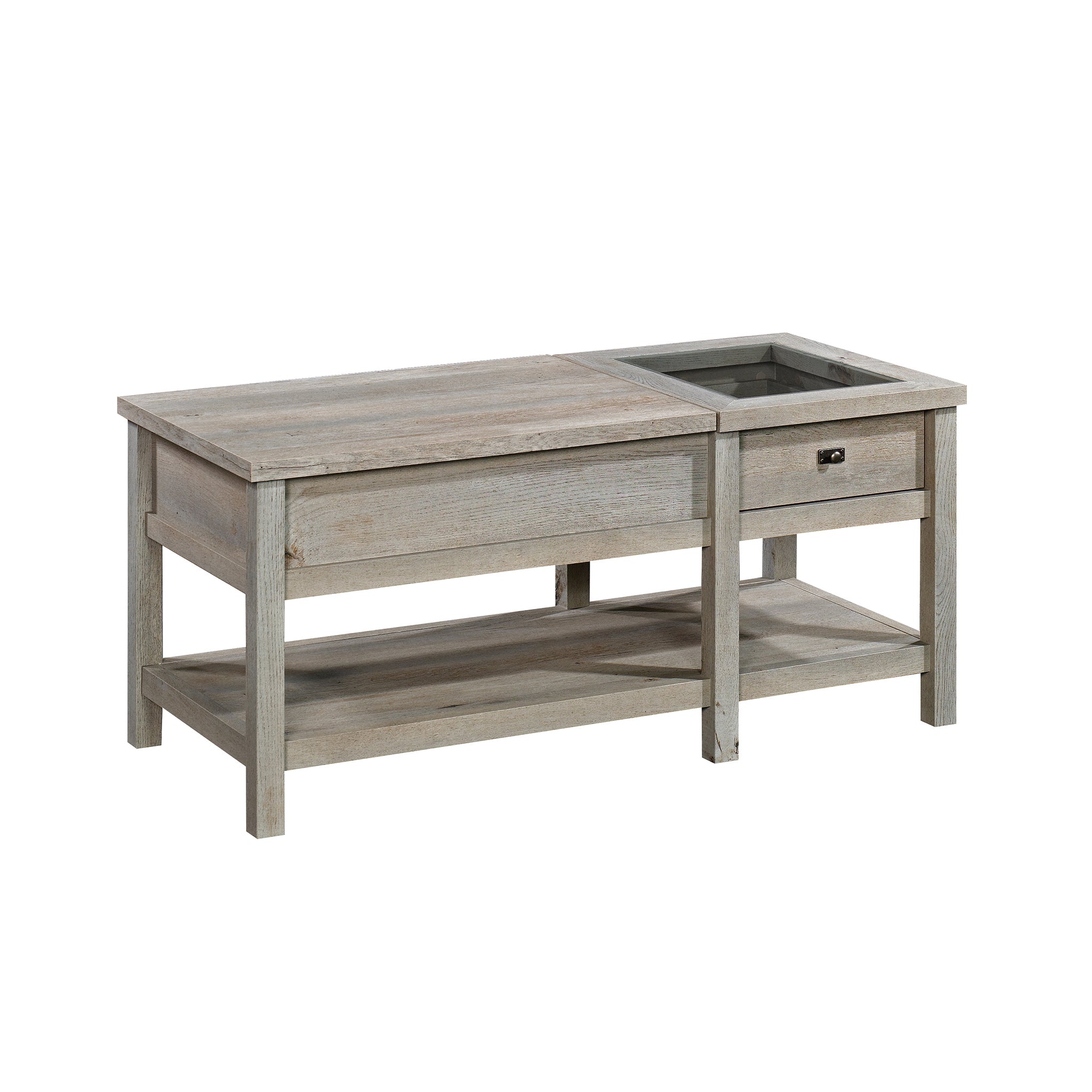 Sauder Cottage Road Lift-top Coffee Table, Mystic Oak Finish