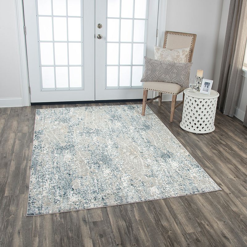 Rizzy Home Chelsea Abstract Distressed Rug