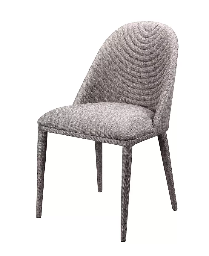 Moes Home Collection Libby Dining Chair Gray-Set Of Two