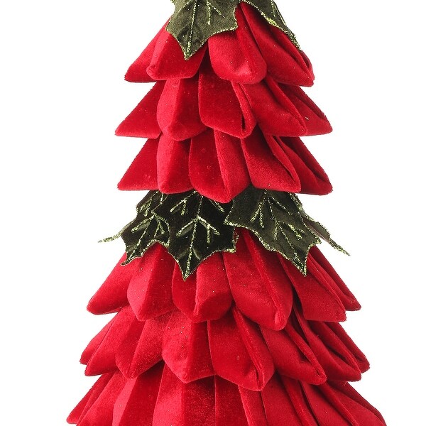 20 Velvet Holly Leaf Cone Tree