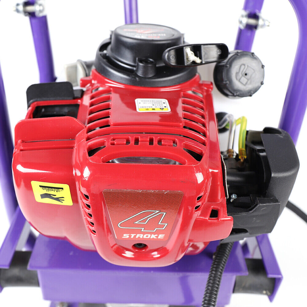 Oukaning Mini Cultivator Garden Cylinder 4 Stroke Air-Cooled Gas Engine 35.8Cc