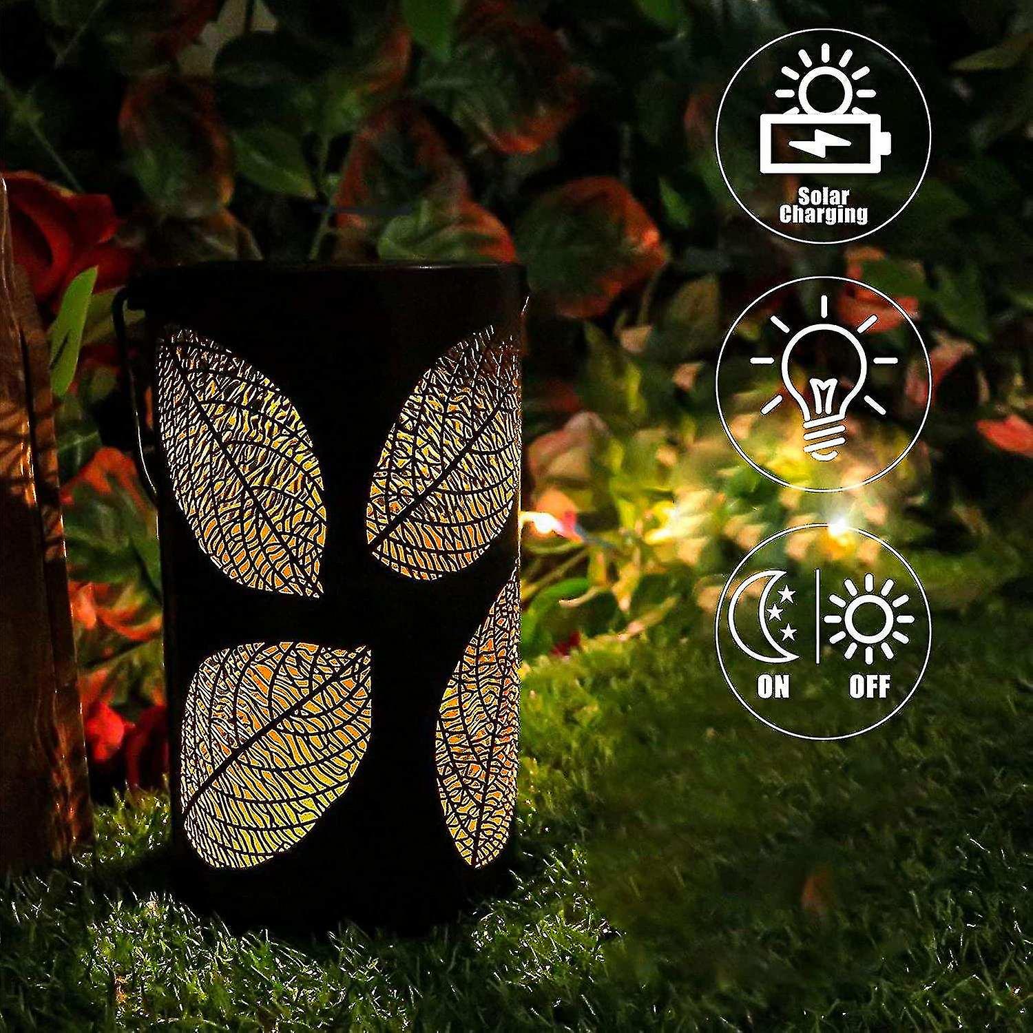 Outdoor Solar Lantern， Solar Lantern Garden Lamp， Solar Garden Light And Decorative Solar Hanging Li