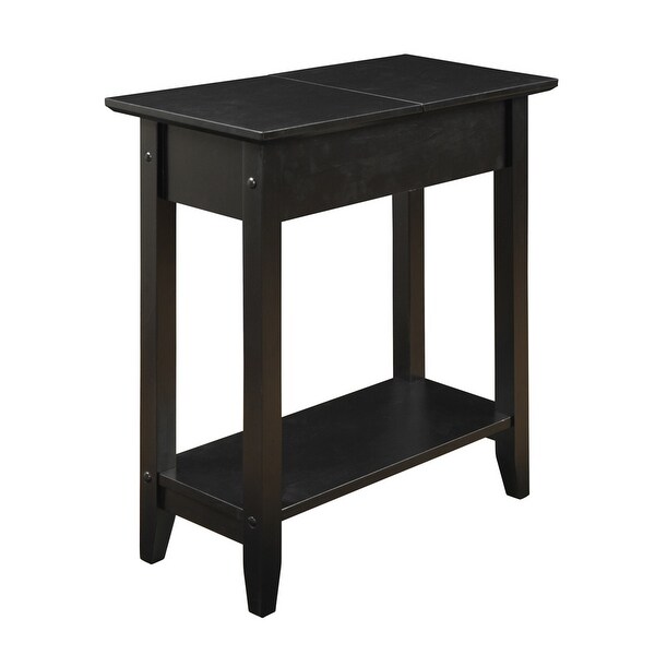 Copper Grove Aubrieta Narrow Flip Top Storage End Table