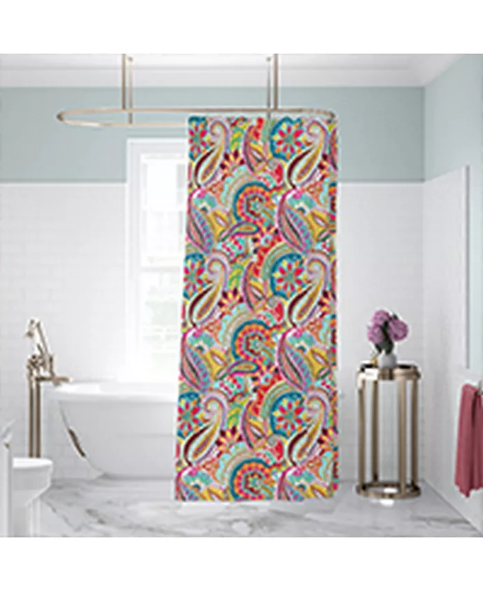 Levtex Rhapsody Paisley Shower Curtain 72 x 72