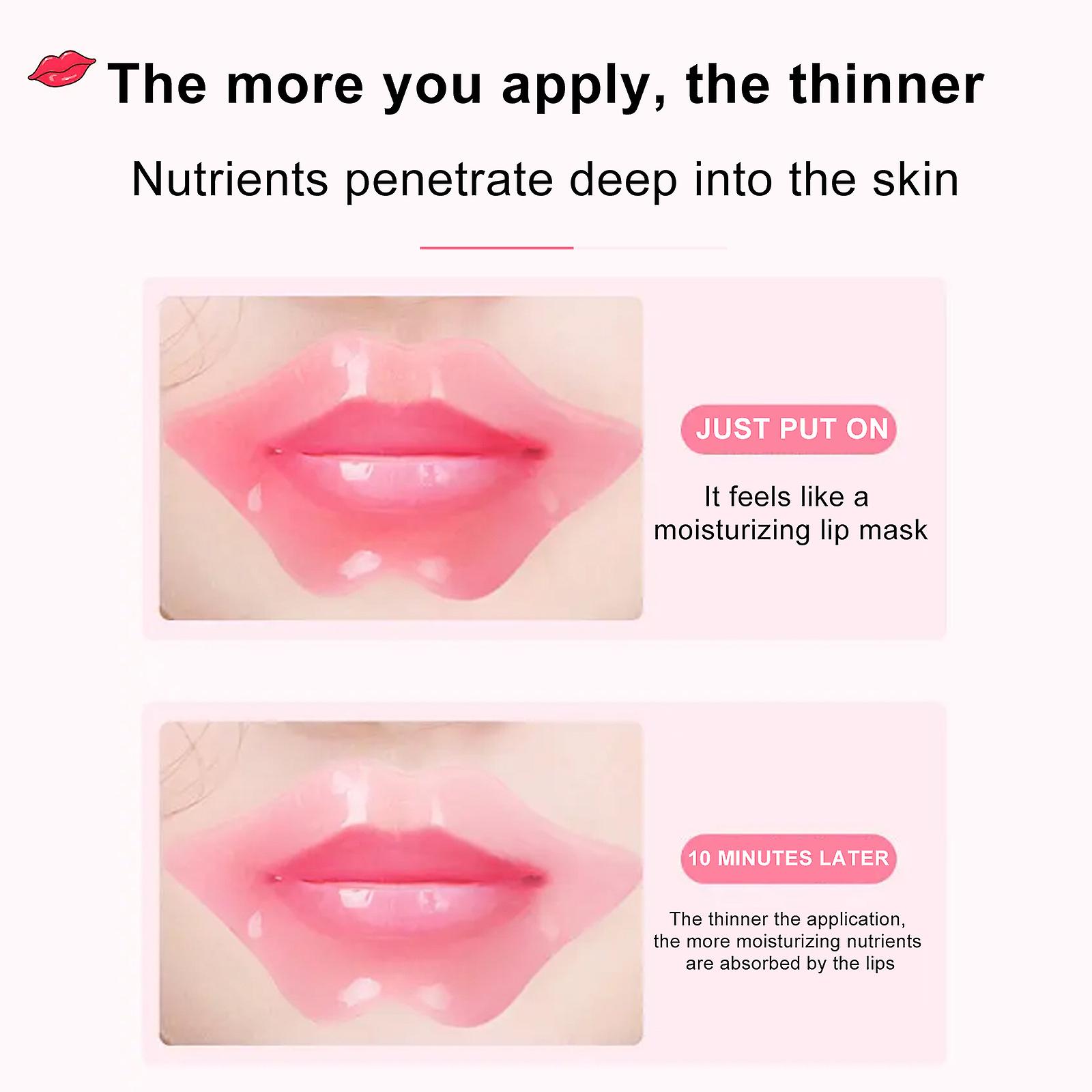 Cherry Crystal Lip Mask Moisturizes Moisturizes Repairs Lips Exfoliates Dead Skin Non-greasy And Lightens Lip Lines