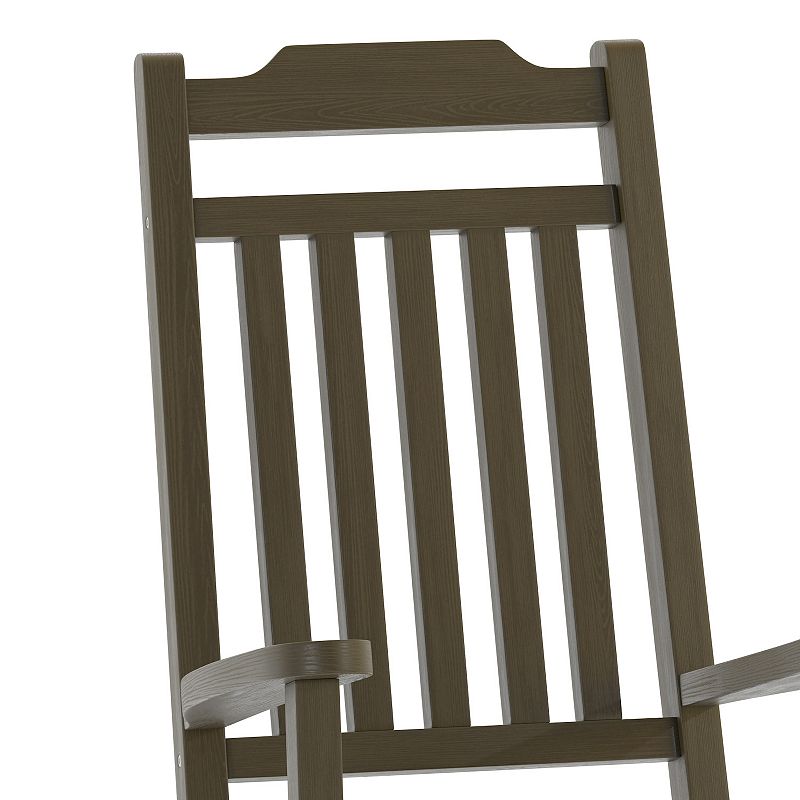 Flash Furniture Winston All-Weather Rocking Chair