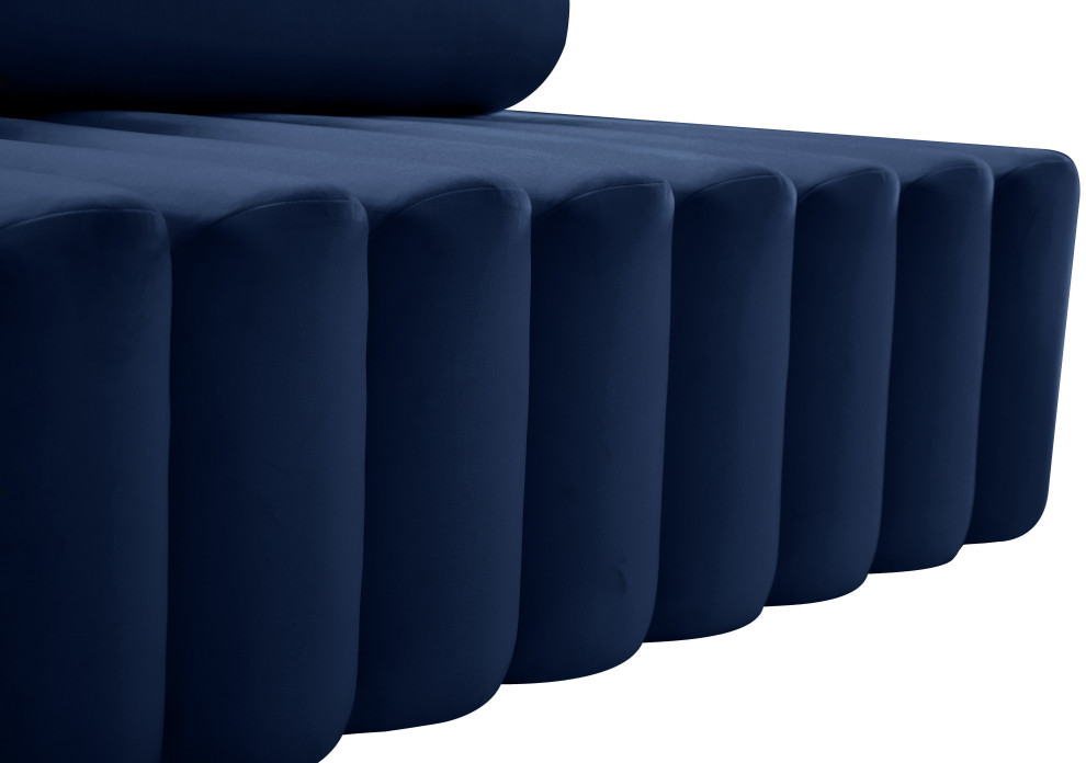 Melody Velvet Upholstered Chair   Contemporary   Loveseats   by Meridian Furniture  Houzz