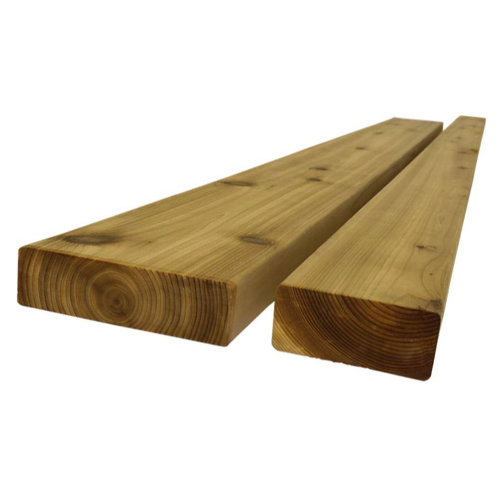 34 in. x 6 in. x 8 ft. Select Tight Knot S1S2E Cedar Board 0514368