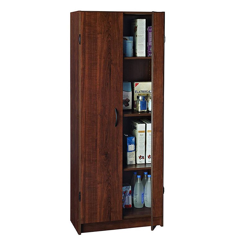 ClosetMaid 1308 Freestanding Kitchen Organization Pantry Cabinet， Dark Cherry