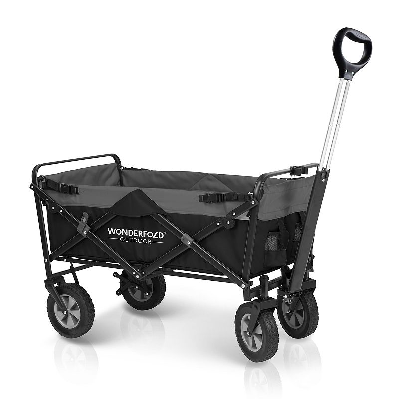 WonderFold S-Series Utility Folding Wagon with Self Stand