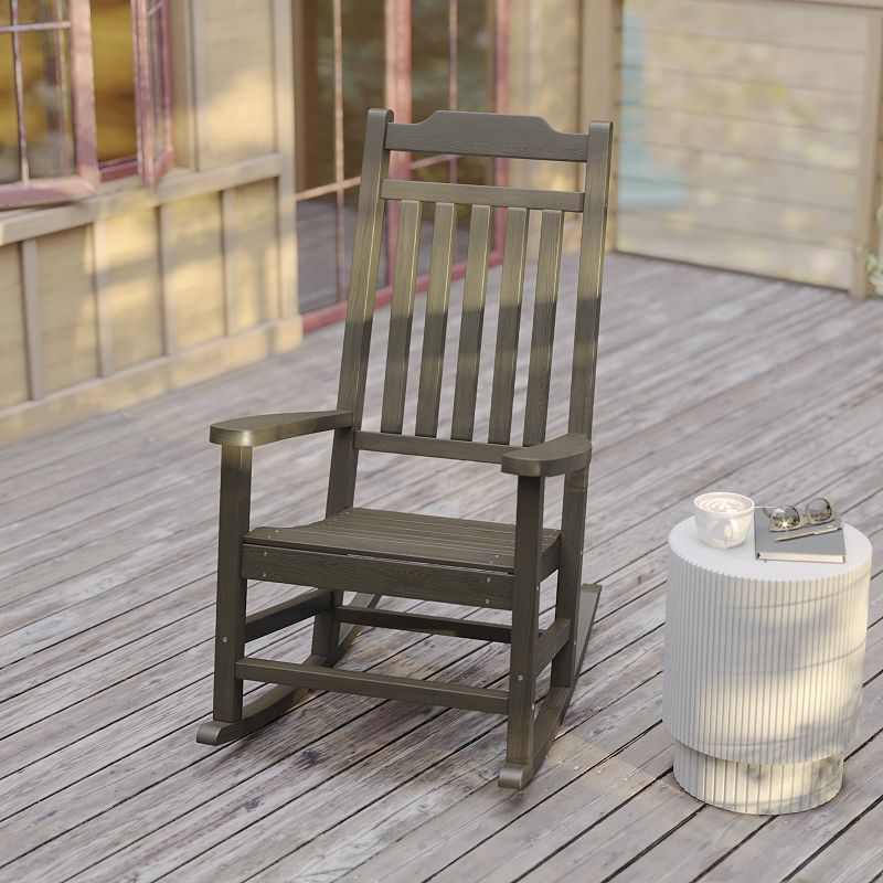 Flash Furniture Winston All-Weather Rocking Chair