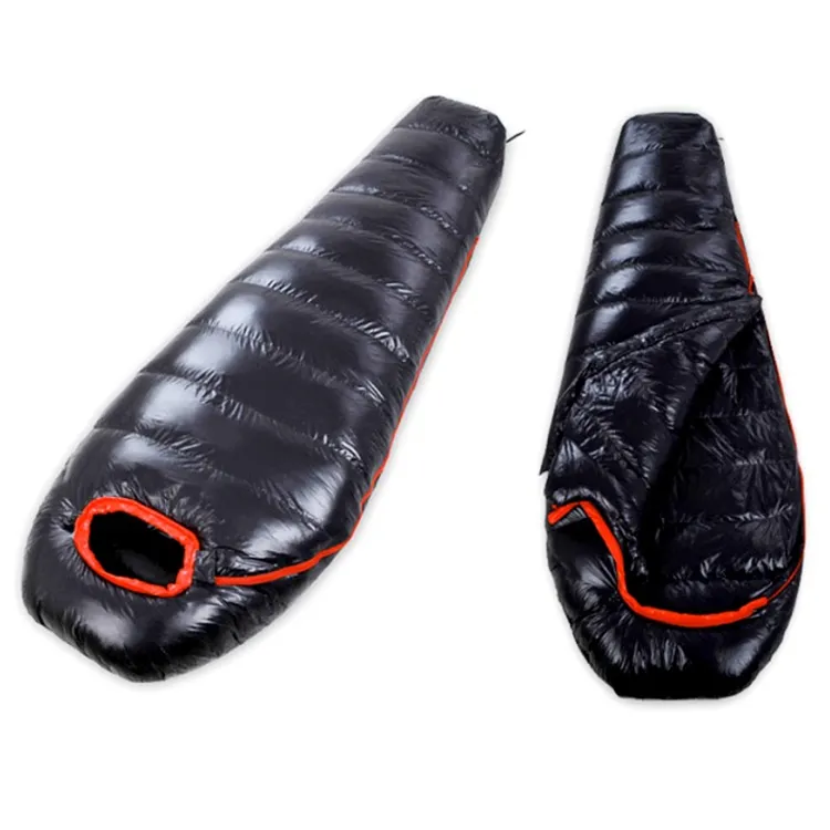 Wearable Waterproof Lightweight Outdoor Camping Mummy Down Sleeping Bag Winter  20