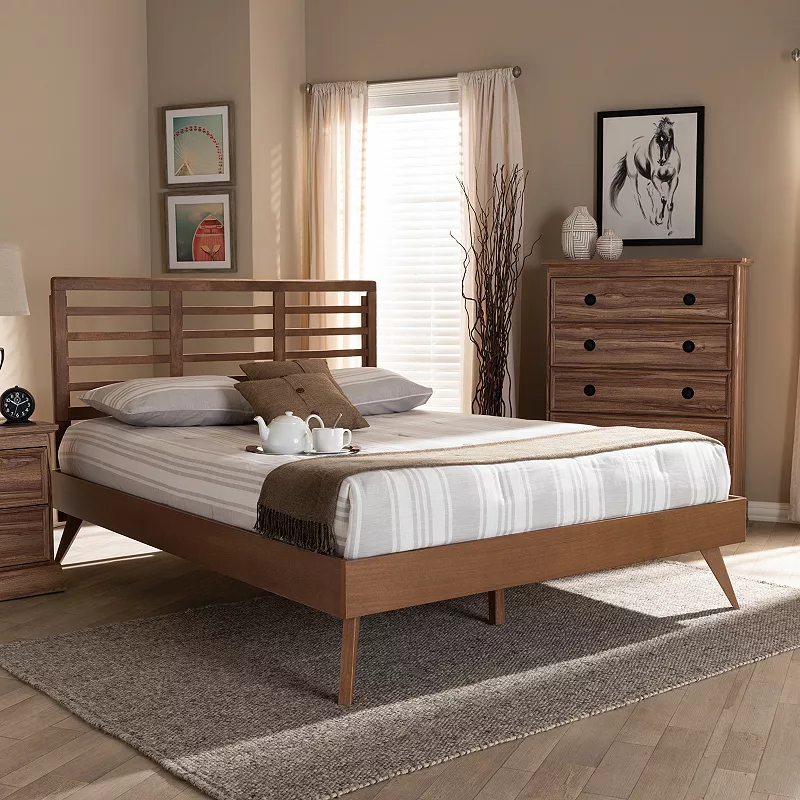 Baxton Studio Calisto Bed