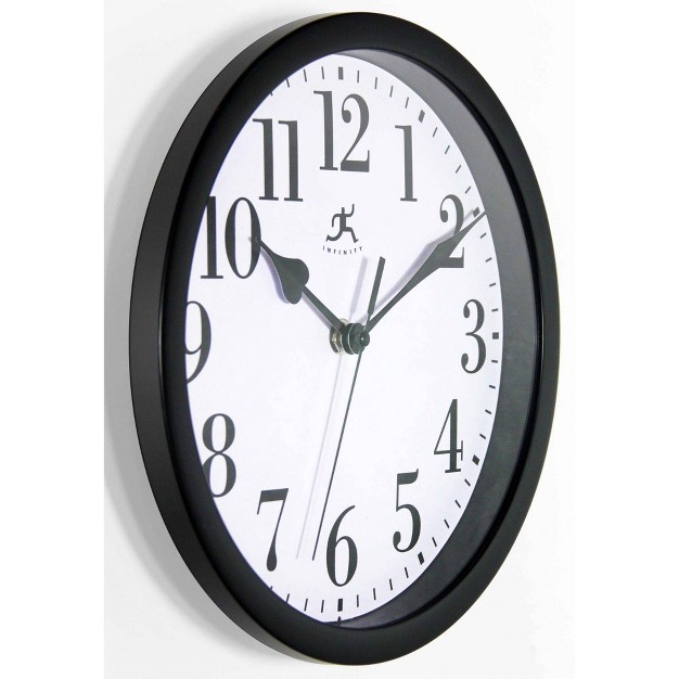 Plastic Wall Clock Infinity Instruments