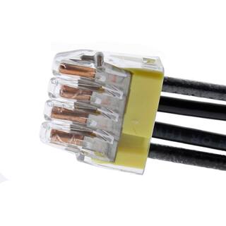 IDEAL In-Sure 4-Port Yellow Wire Connectors (200-Jar) 30-1034J