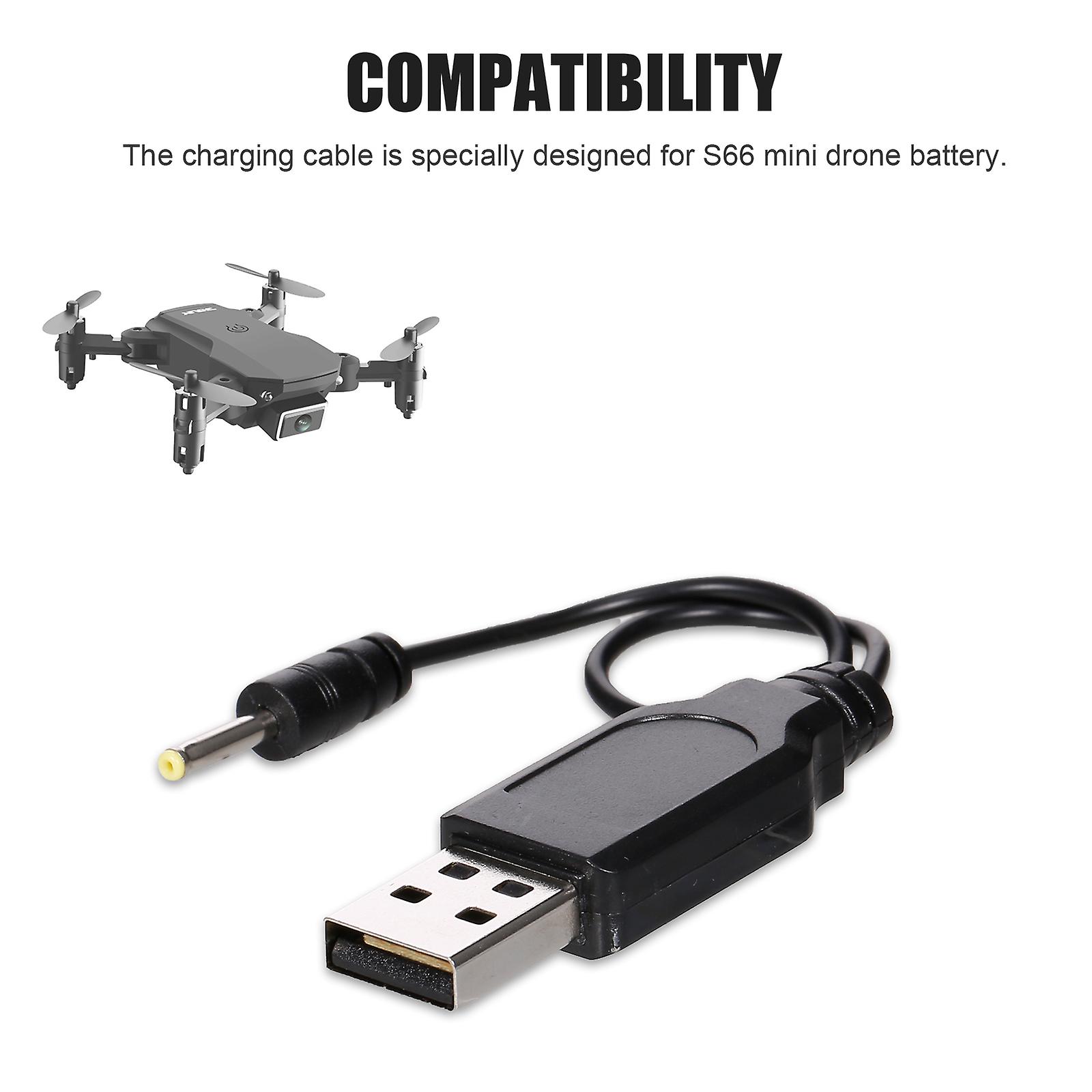 Compatible With S66 Rc Drone Usb Charger Cable Cord For Rc Drone Battery 3.7v 650mah Lithium Battery Cable Rc Drone Parts No.308491