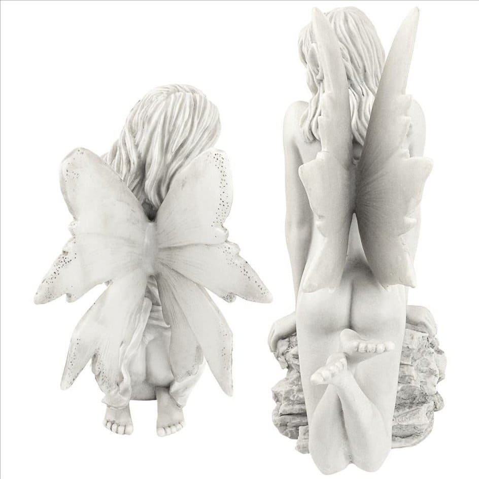 The Enchanted Garden Fairies Sculptures Set by Design Toscano