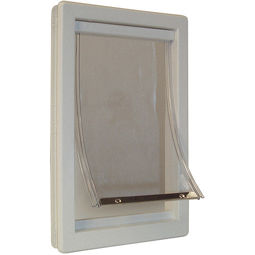 Ideal Thermoplastic Pet Door， White