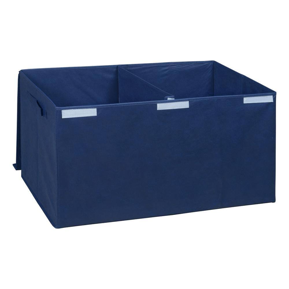 NICHE 16 in. H x 30 in. W x 15 in. D Blue Fabric Cube Storage Bin HDCHTSTBE