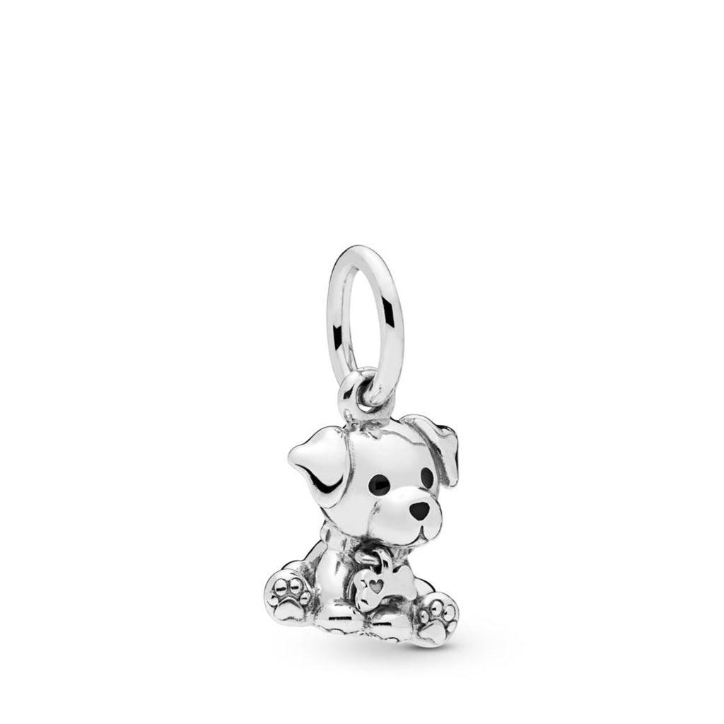 PANDORA  MOMENTS Labrador Puppy Dangle Charm