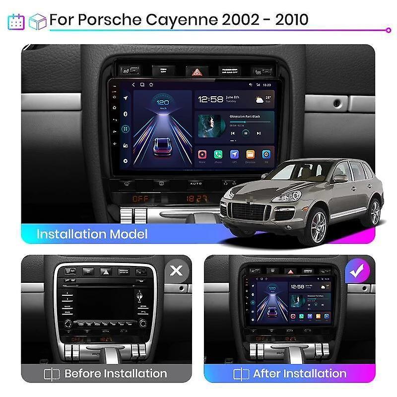 Android Car Radio Multimedia Video Player for Porsche Cayenne I 1 9PA 2002 - 2010 Navigation Carplay