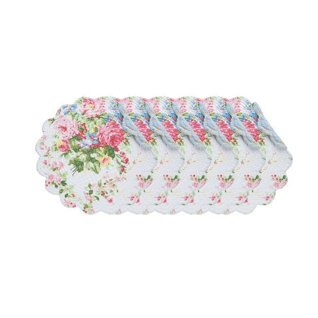 C amp f Home Cottage Rose Placemat Set Of 6