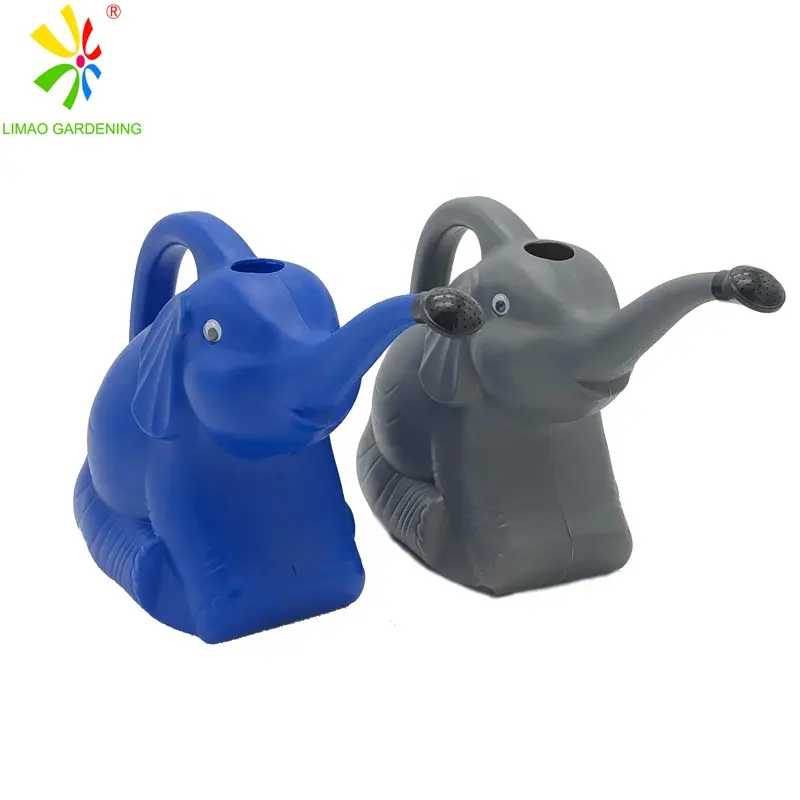 Factory supply  garden watering  tools  cute small plastic elephant watering can