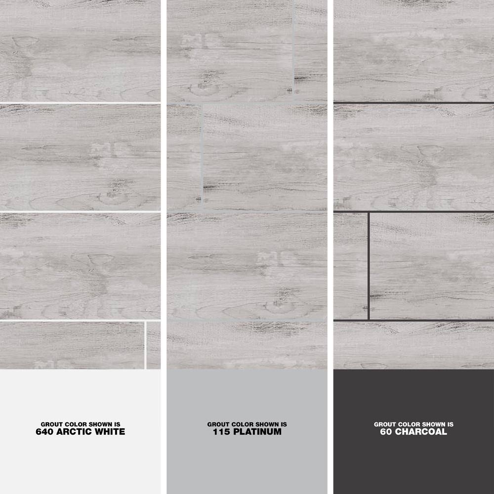 ELIANE Safari Glacier 8 in. x 36 in. Glazed Porcelain Floor and Wall Tile (11.52 sq. ft.  case) 8035734