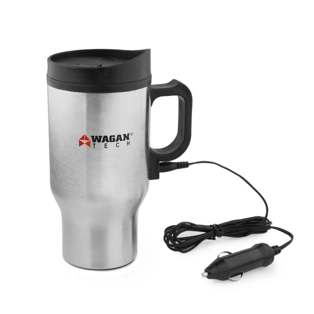 Wagan Tech 12-Volt 16 fl. oz. Heated Travel Mug (2-Pack) EL2227-1