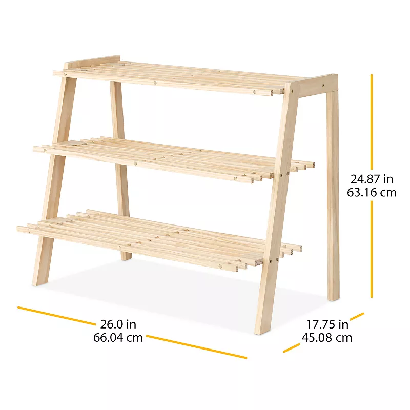 Whitmor Wood Shoe Shelves