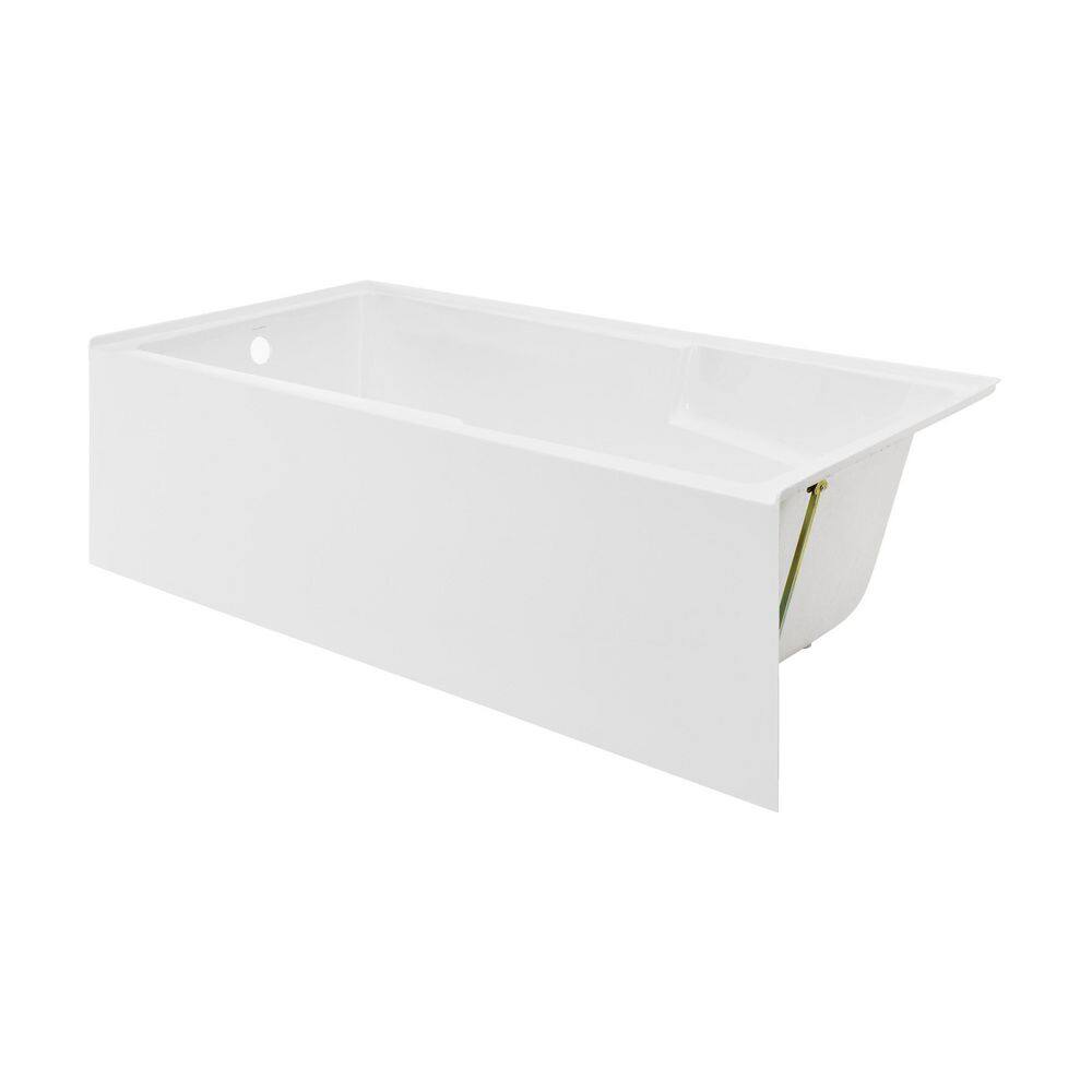 Swiss Madison Voltaire Left-Hand Drain Rectangular Alcove Bathtub SM-AB556